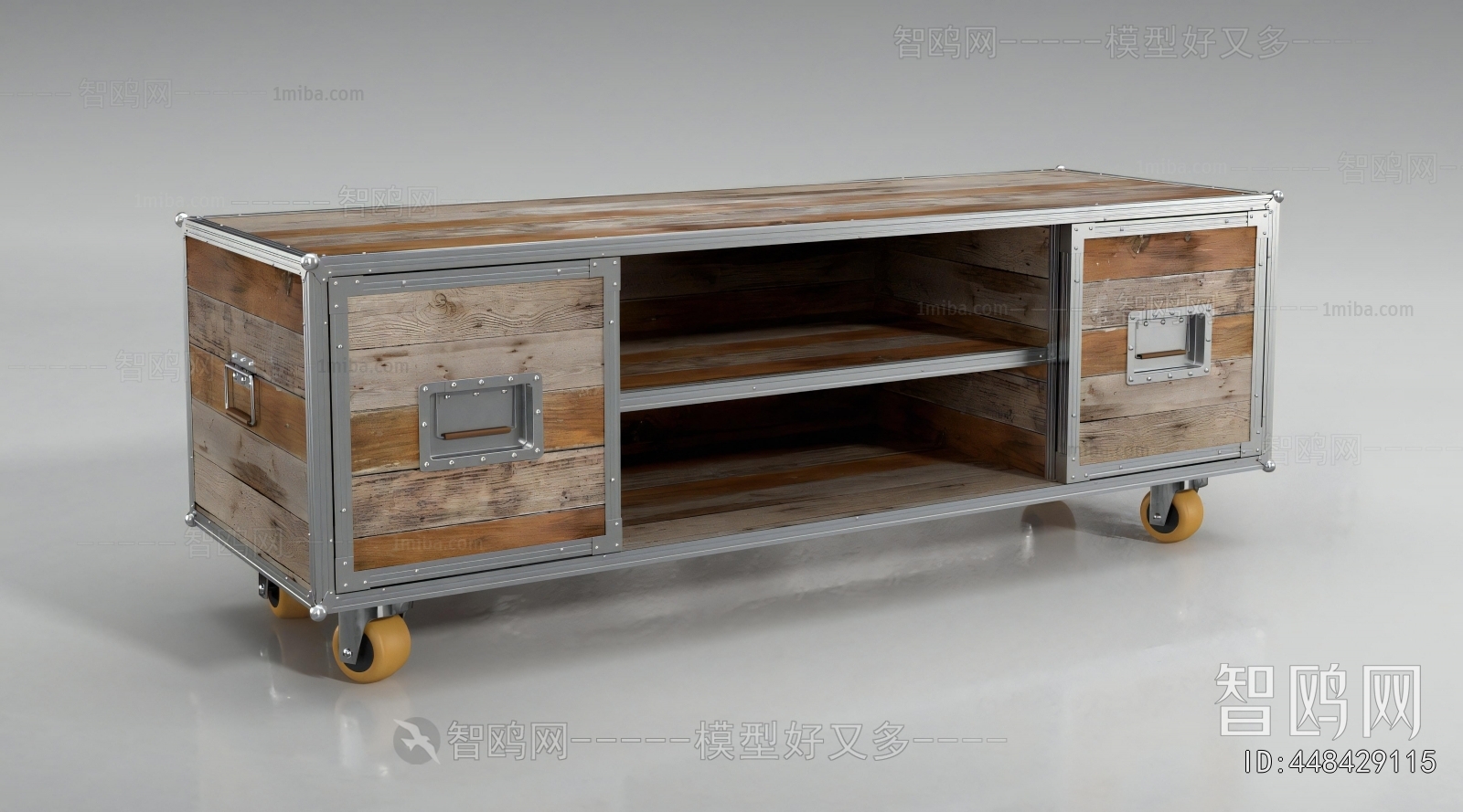 Industrial Style TV Cabinet