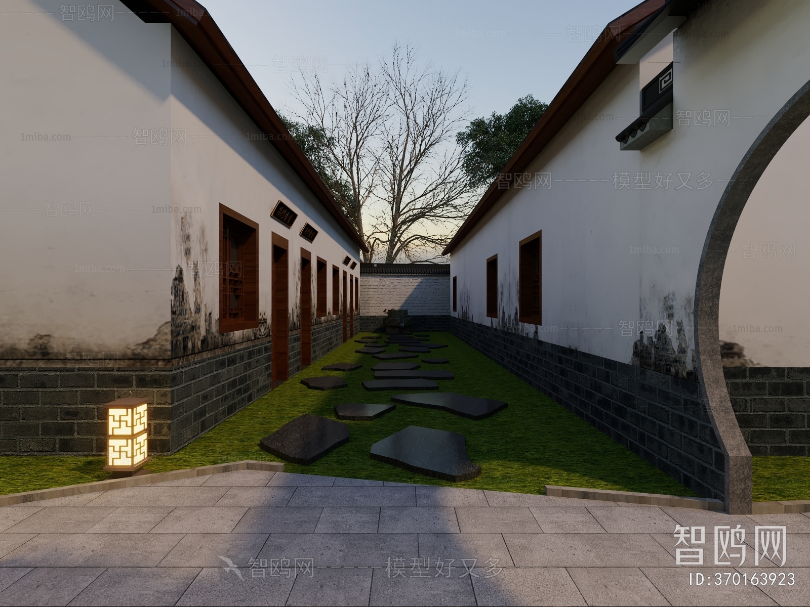 Chinese Style School Building