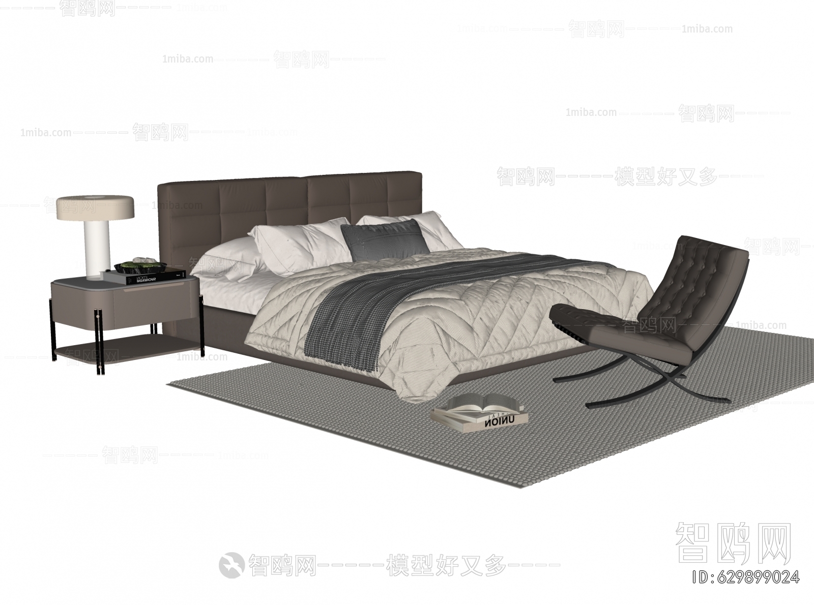 Modern Double Bed