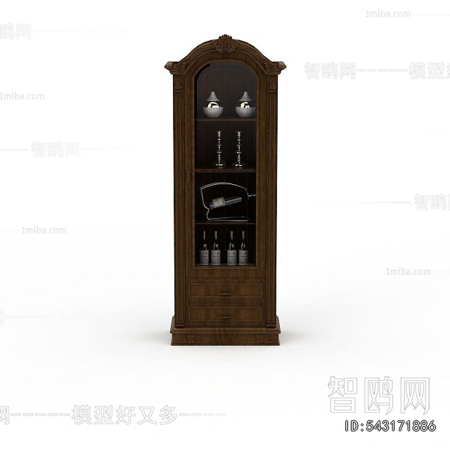 European Style Wine Cabinet