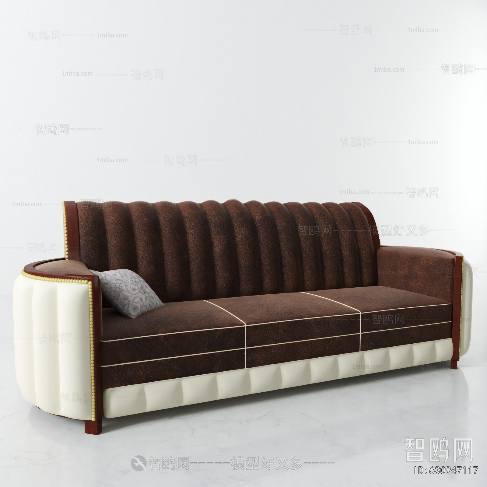 American Style Three-seat Sofa