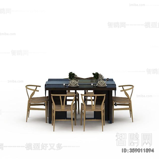 New Chinese Style Dining Table And Chairs