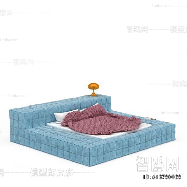 Mediterranean Style Double Bed