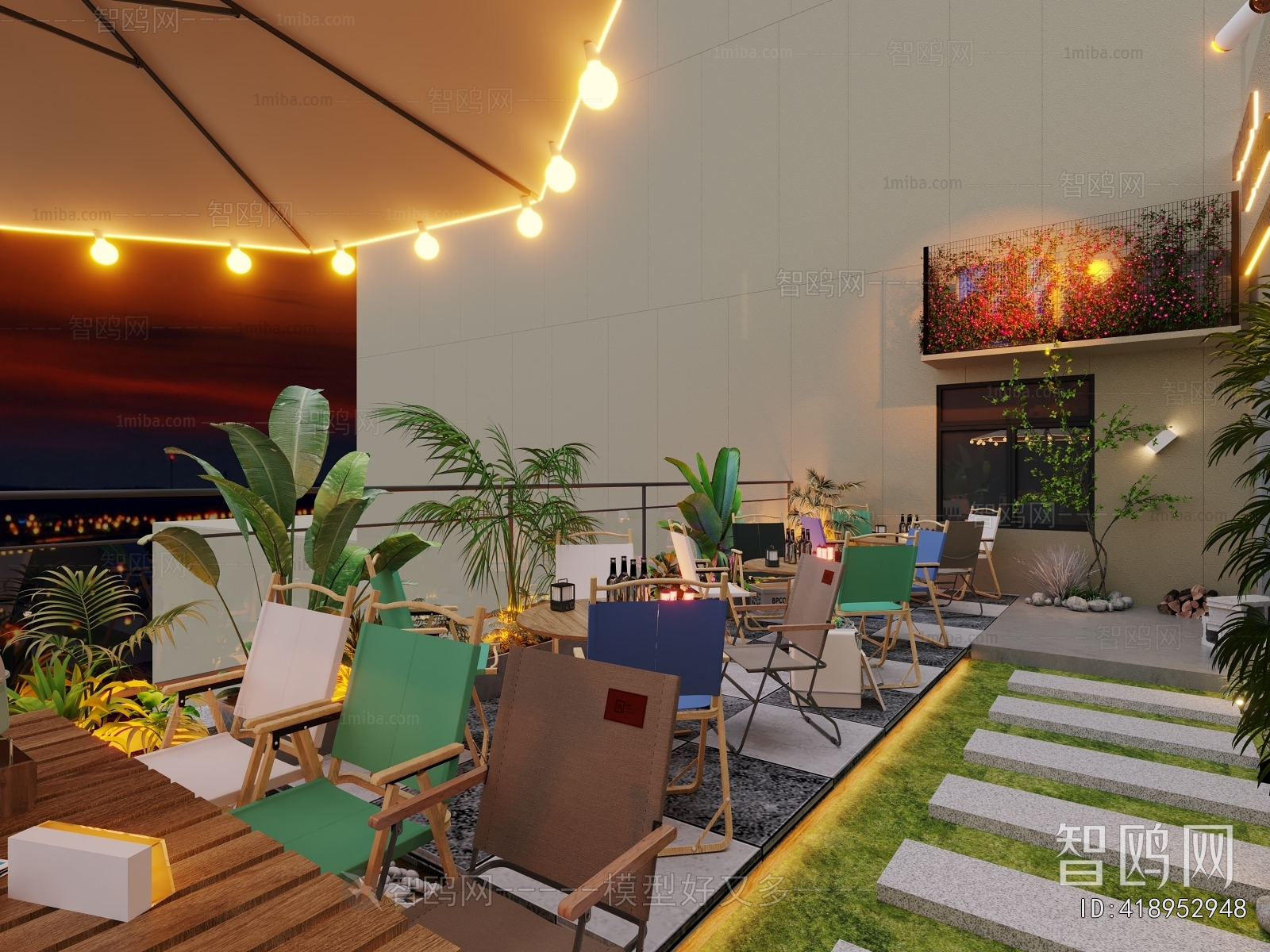 Modern Barbecue Restaurant