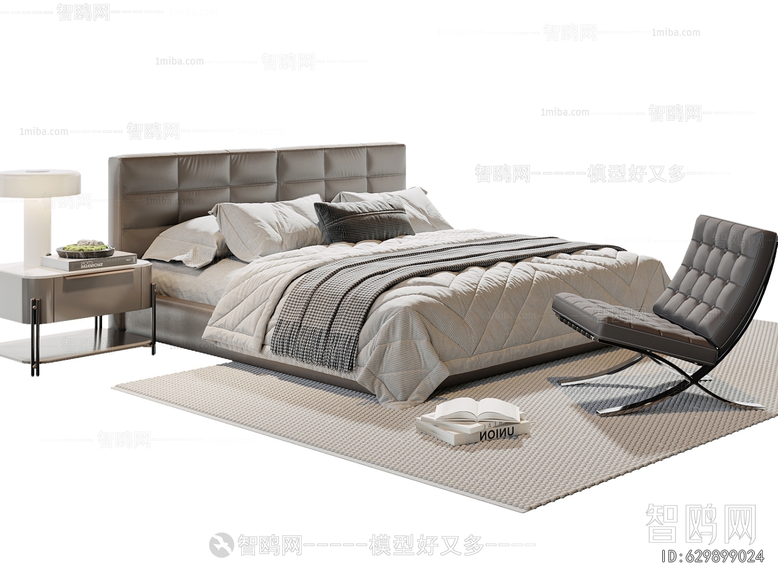 Modern Double Bed