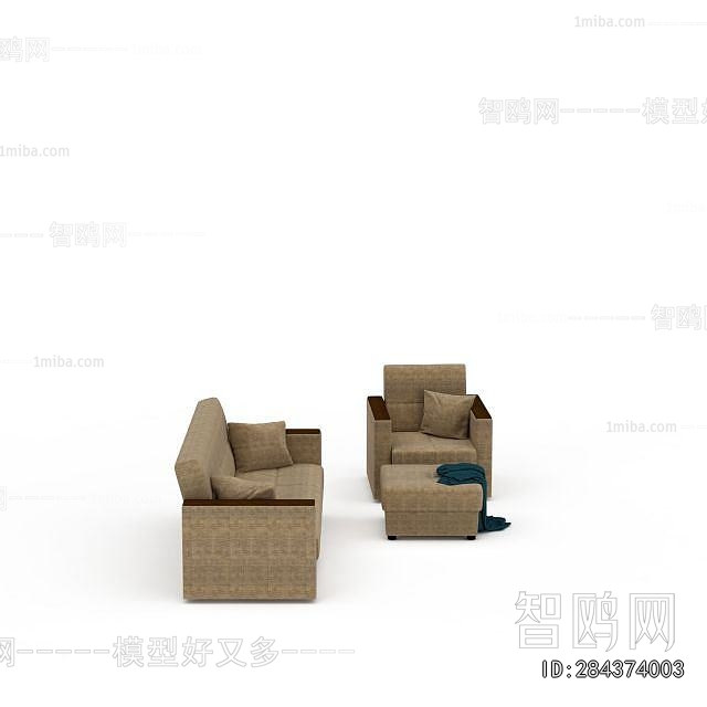 Modern Three-seat Sofa
