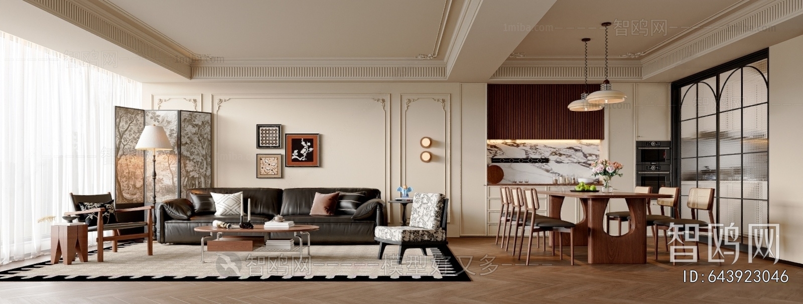 French Style A Living Room