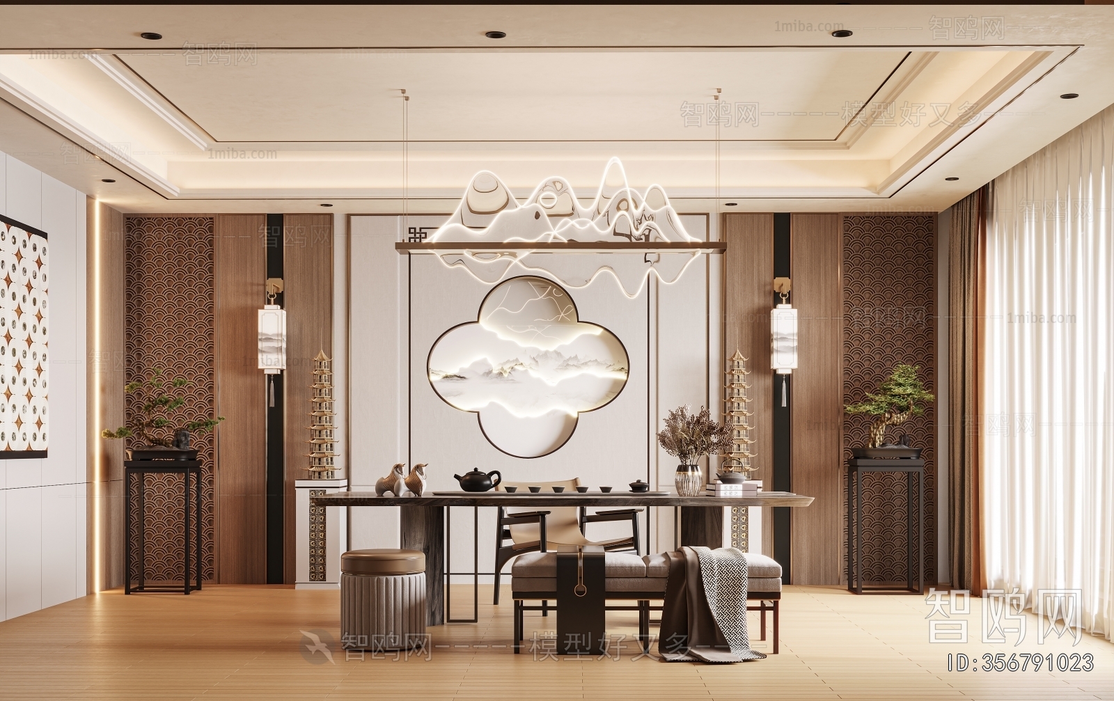 New Chinese Style Tea House