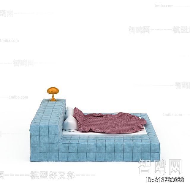 Mediterranean Style Double Bed