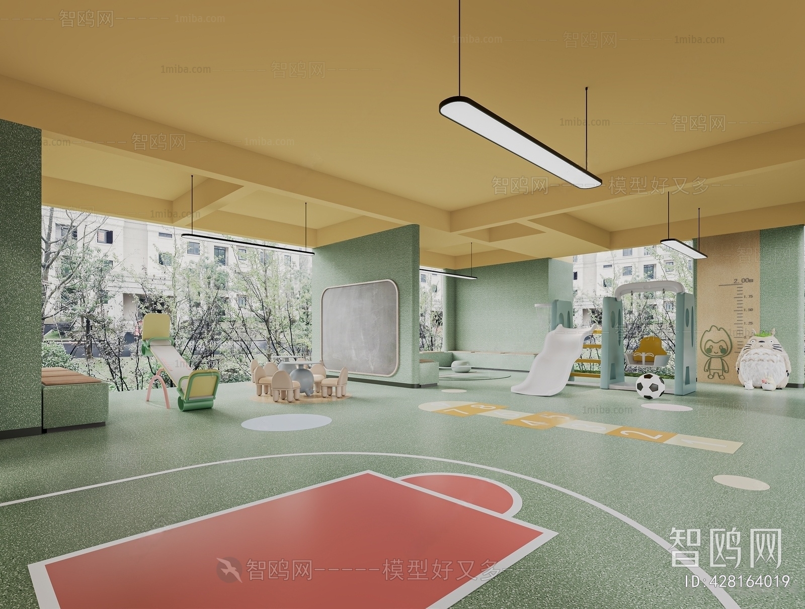 Modern Children's Playroom