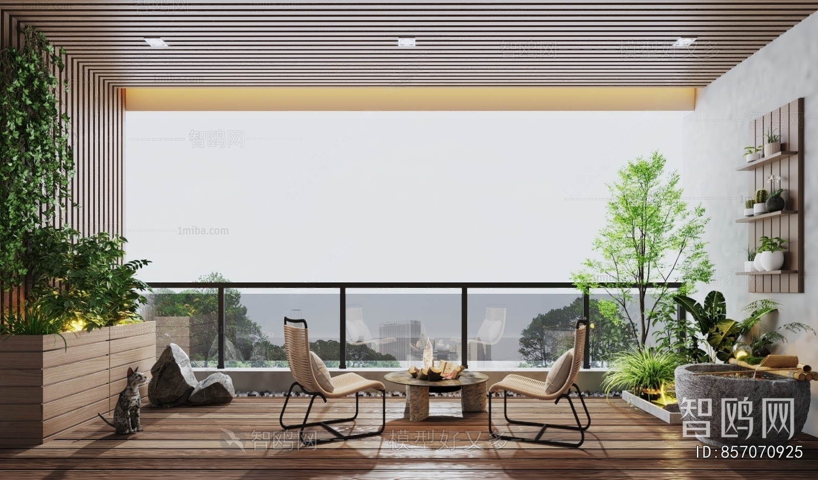 Modern Leisure Balcony