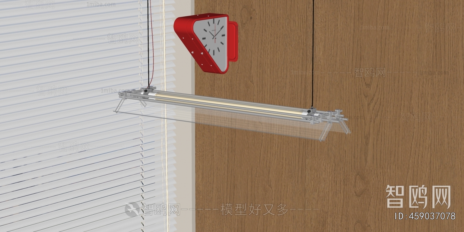 Modern Long Chandelier