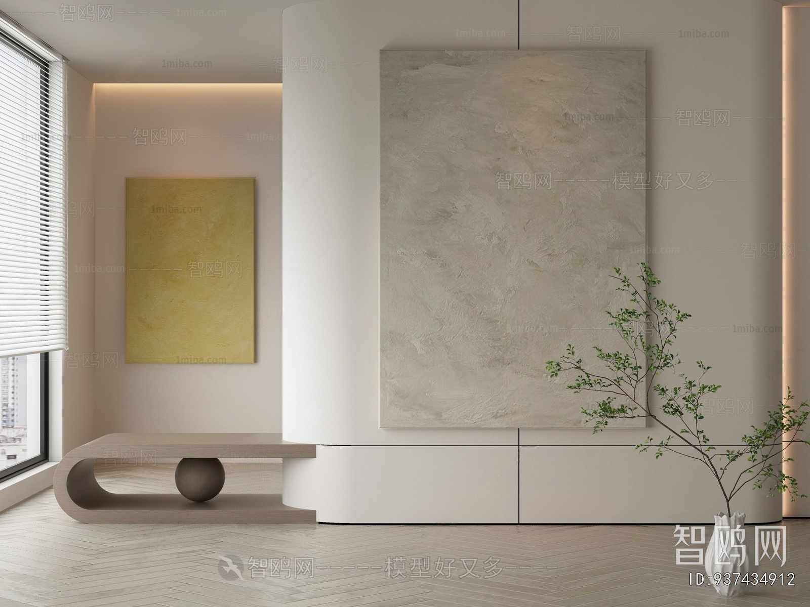 Wabi-sabi Style Painting