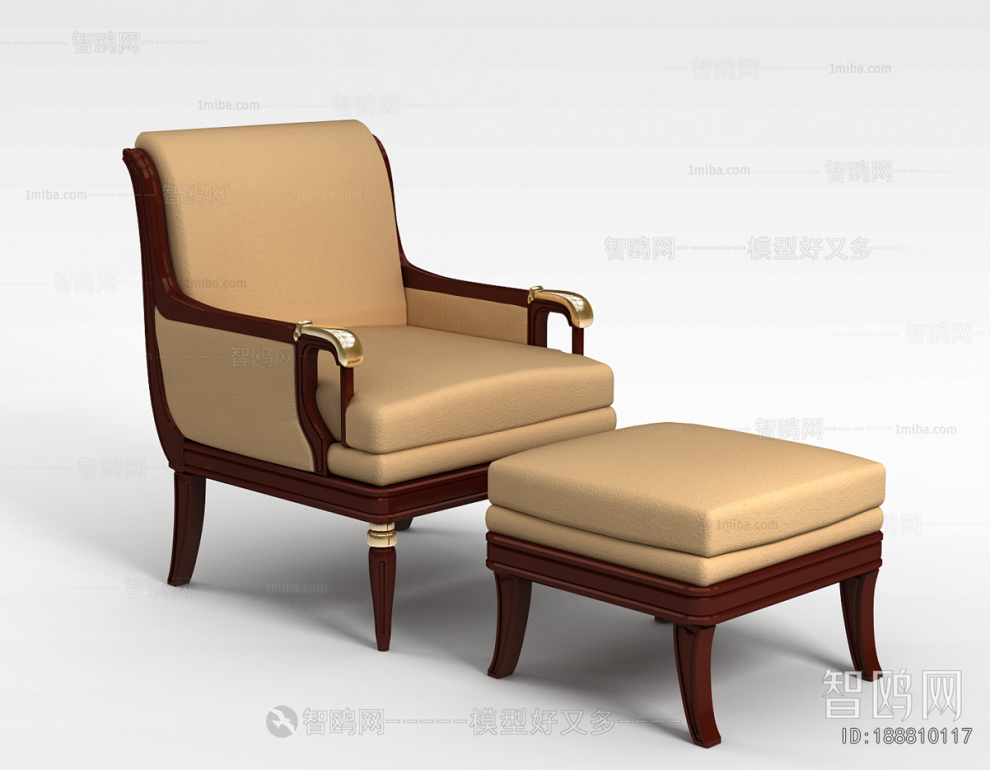 American Style Single Sofa