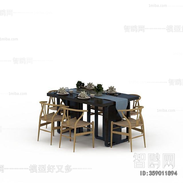New Chinese Style Dining Table And Chairs