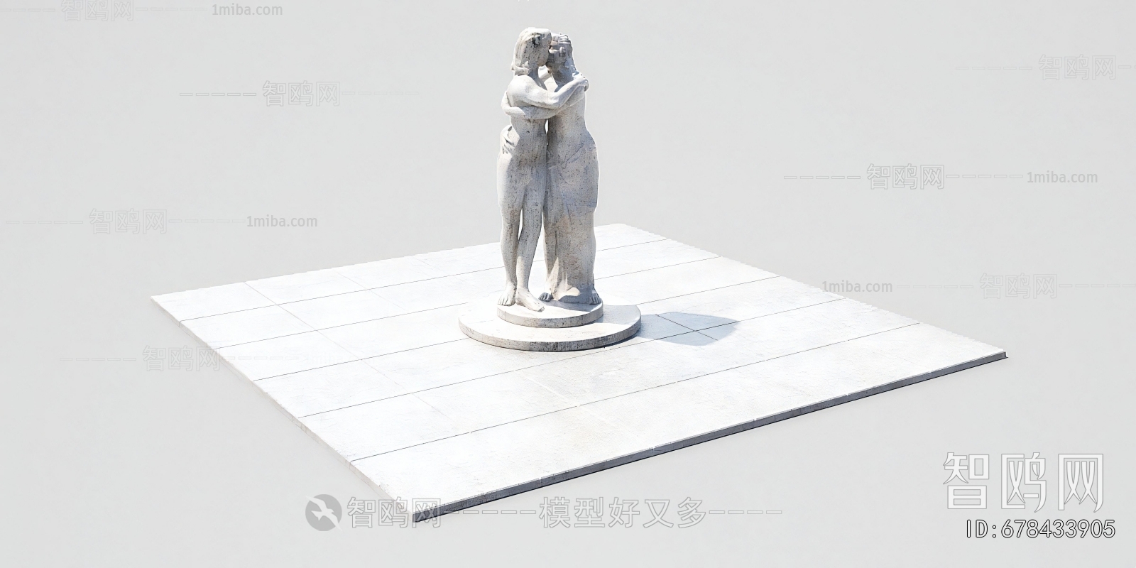 European Style Sculpture Sketch