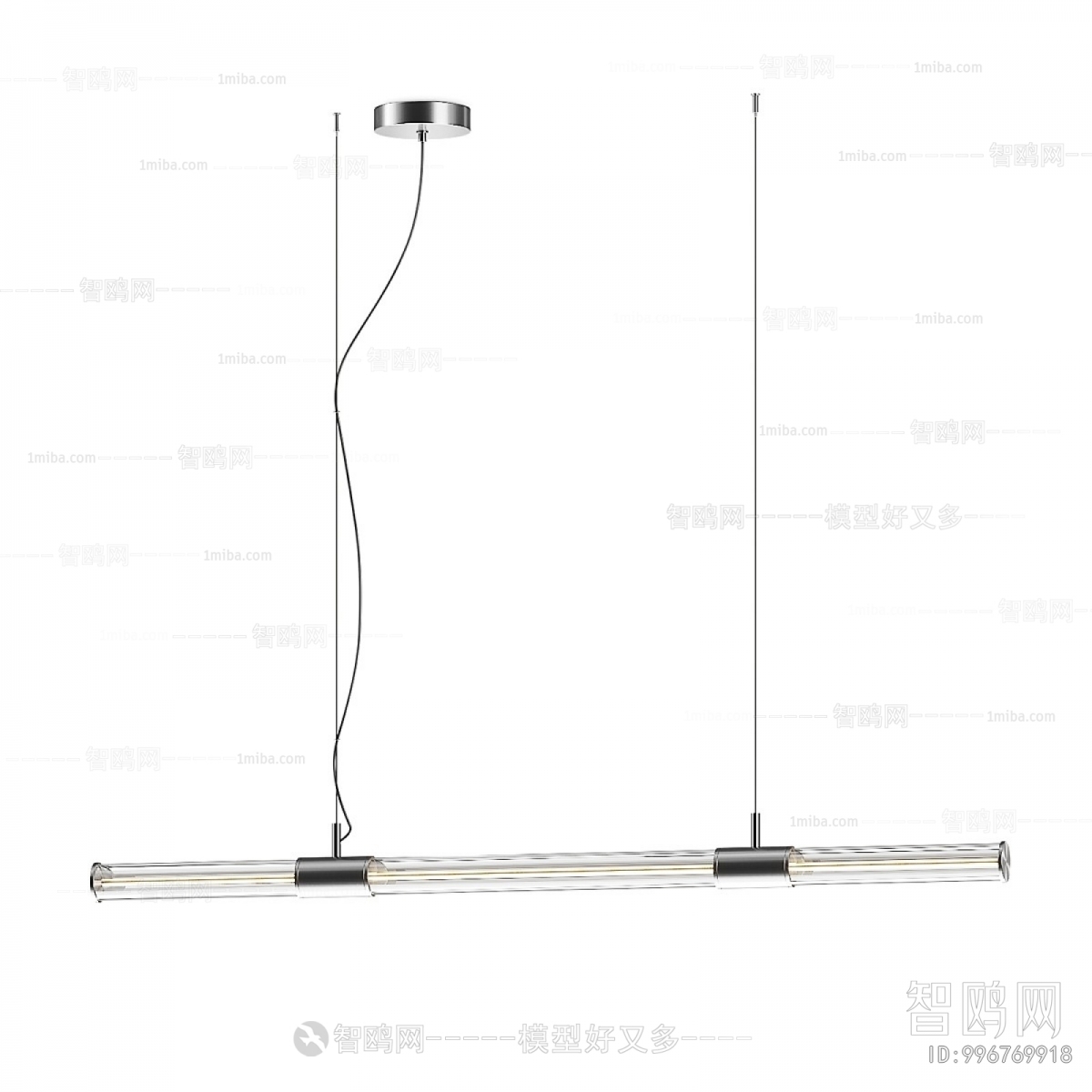 Modern Long Chandelier