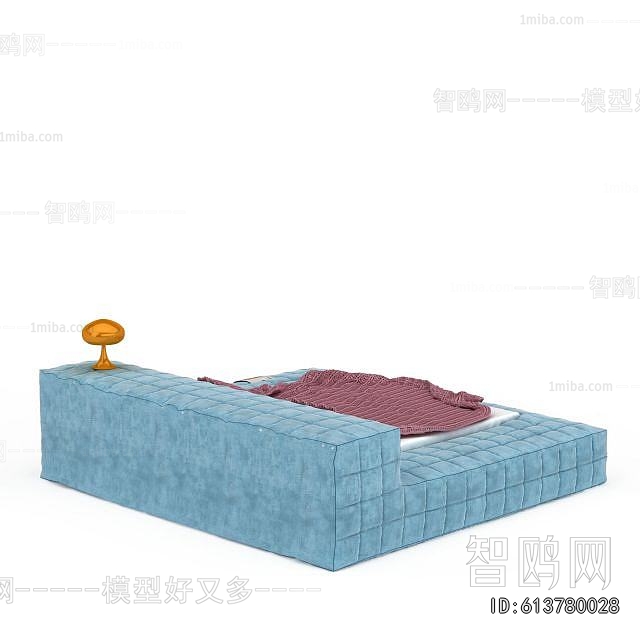 Mediterranean Style Double Bed