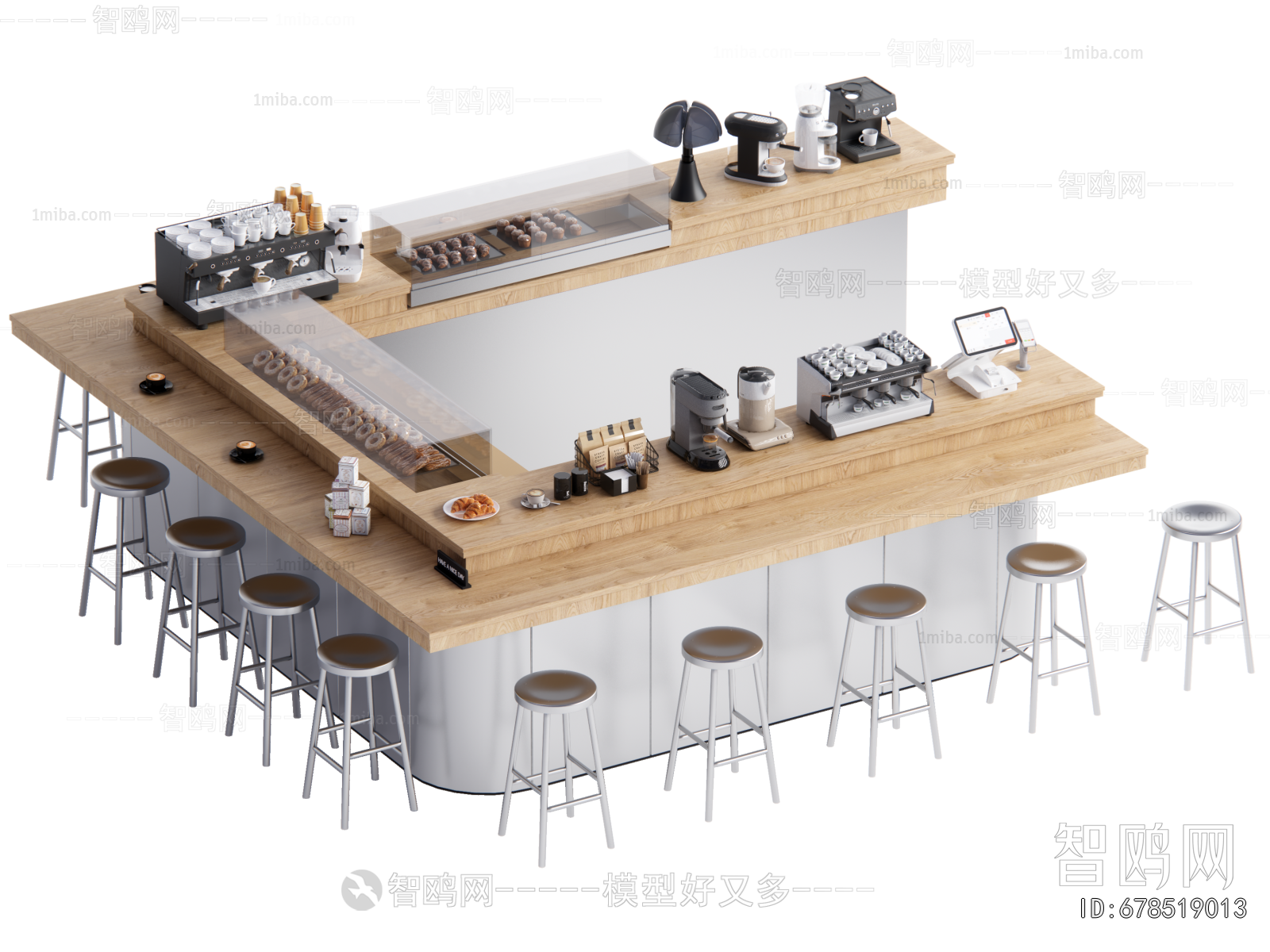 Modern Counter Bar