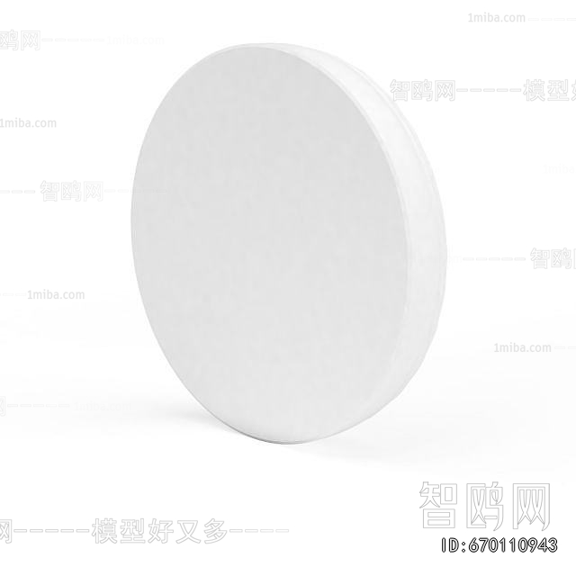 European Style Plaster Carved Top Plate