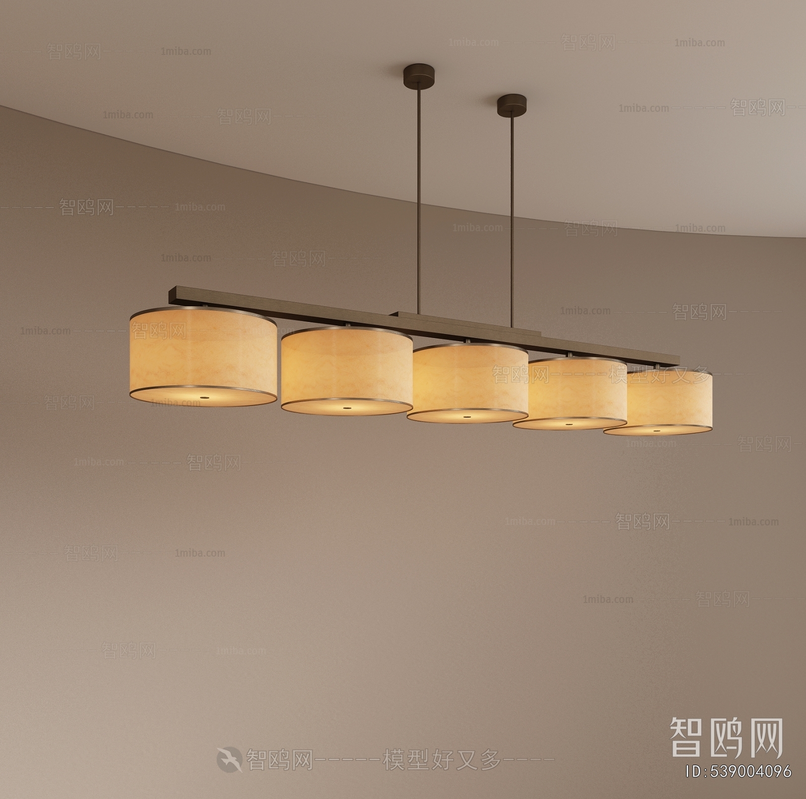 Modern Long Chandelier