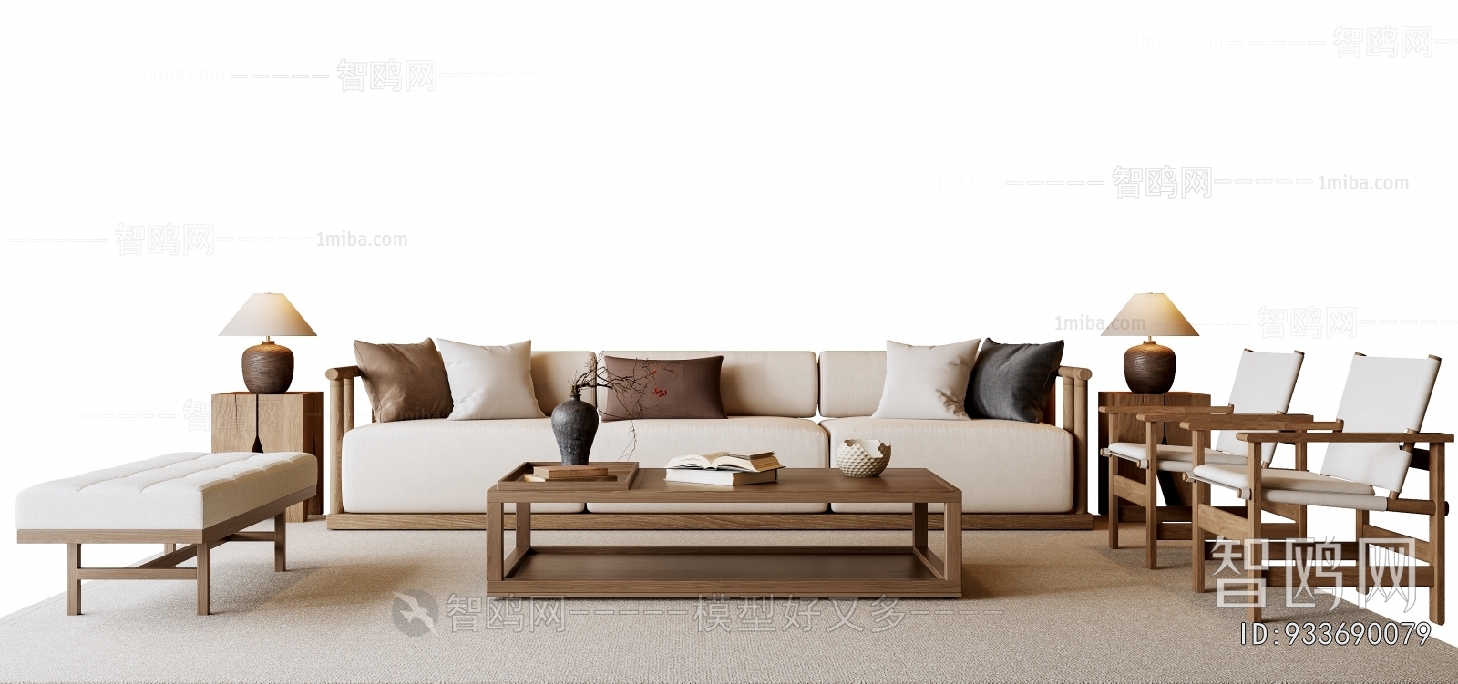 New Chinese Style Coffee Table