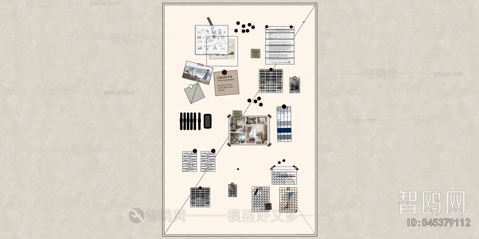 Modern Blackboard/whiteboard