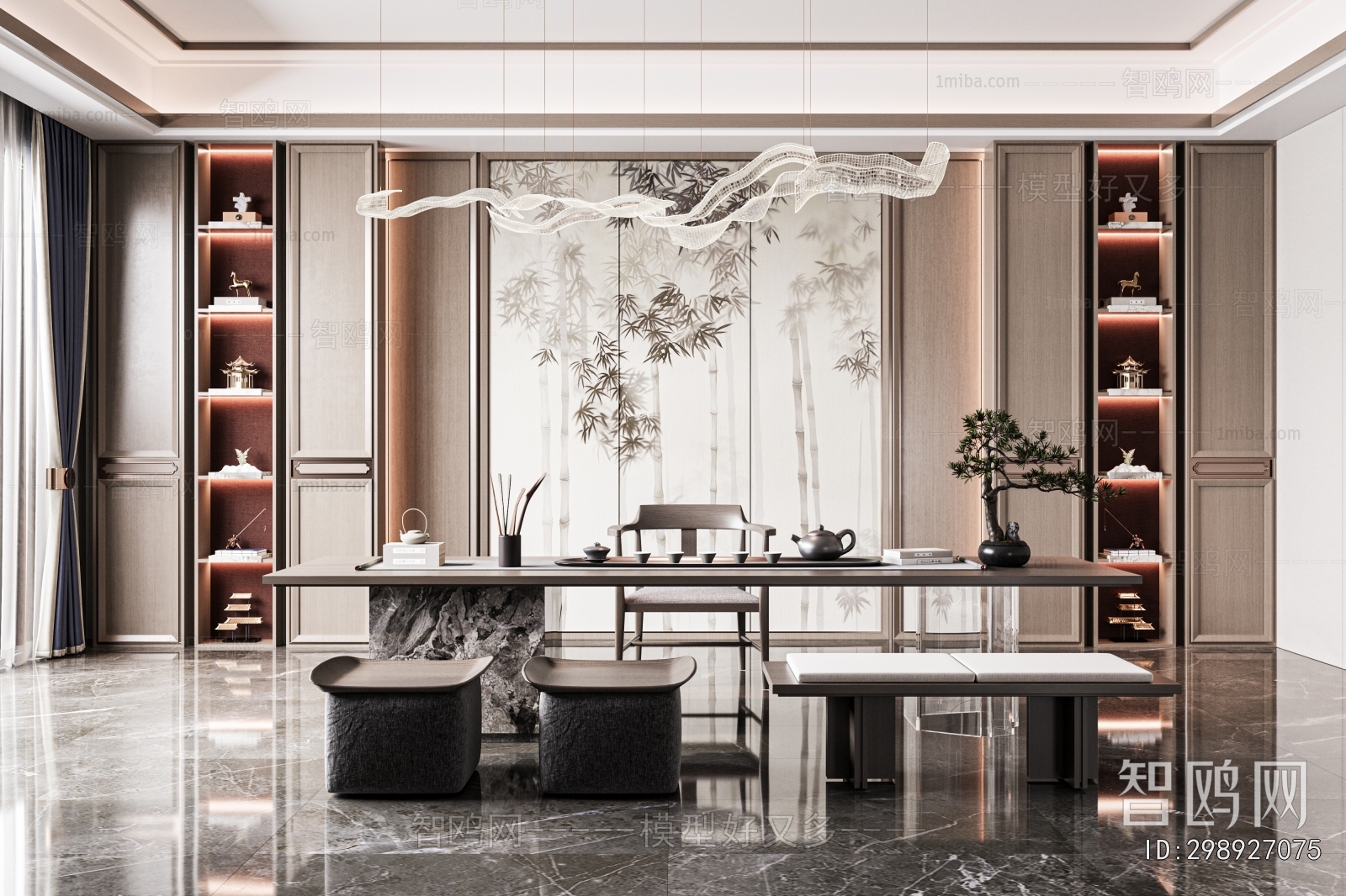 New Chinese Style Tea House