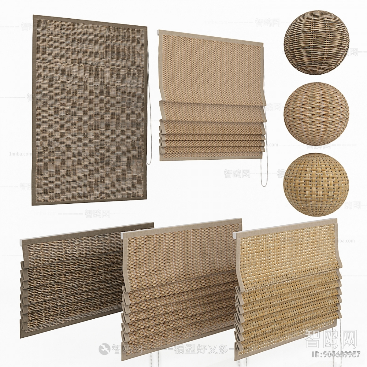 Modern Roman Curtain