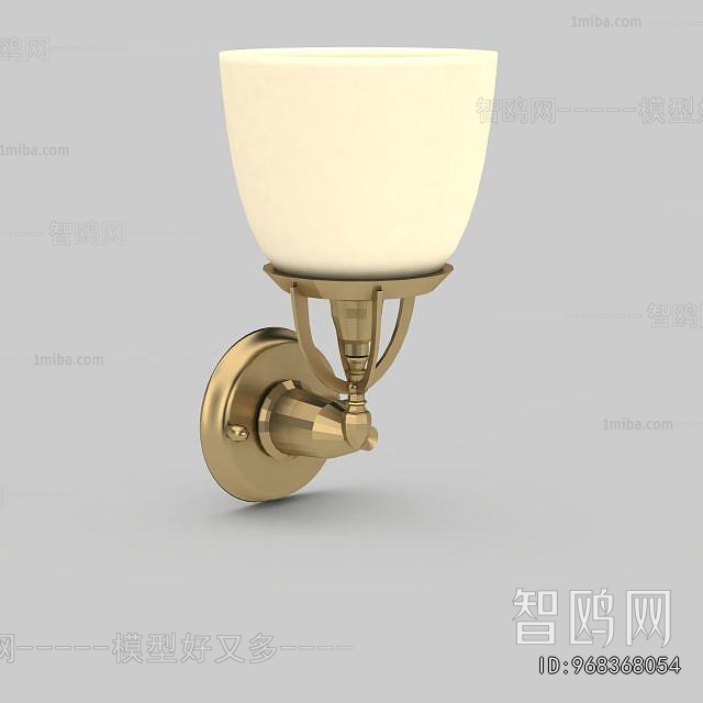Simple European Style Wall Lamp