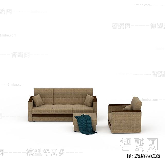 Modern Three-seat Sofa