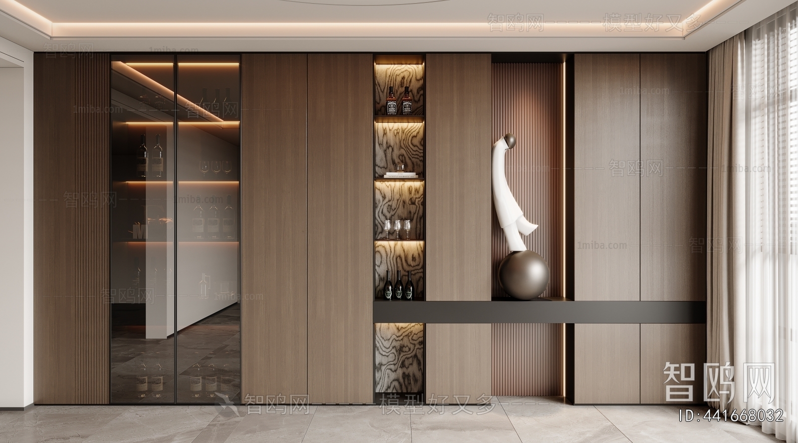 Modern Wine Cabinet