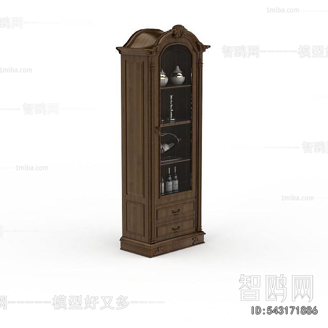 European Style Wine Cabinet