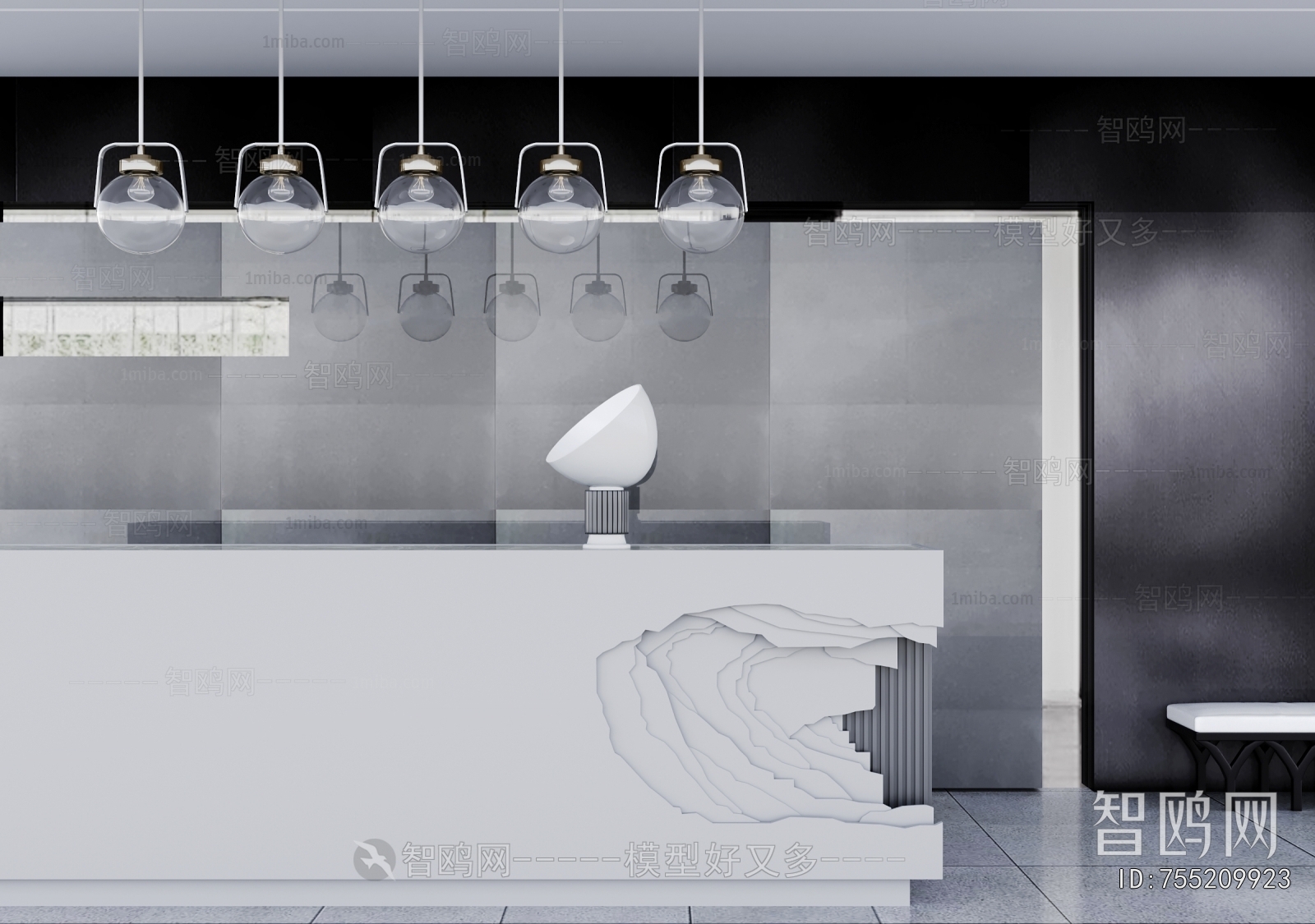 Modern Reception Desk