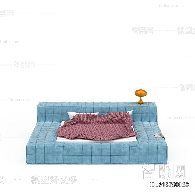 Mediterranean Style Double Bed