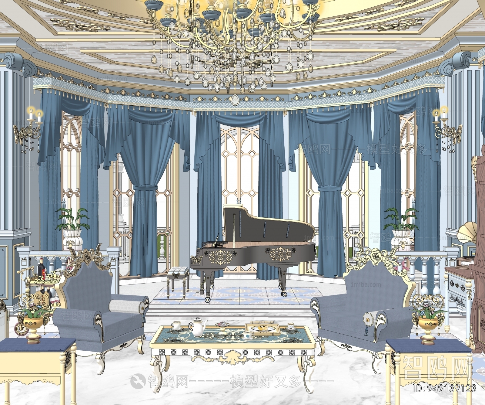 European Style A Living Room