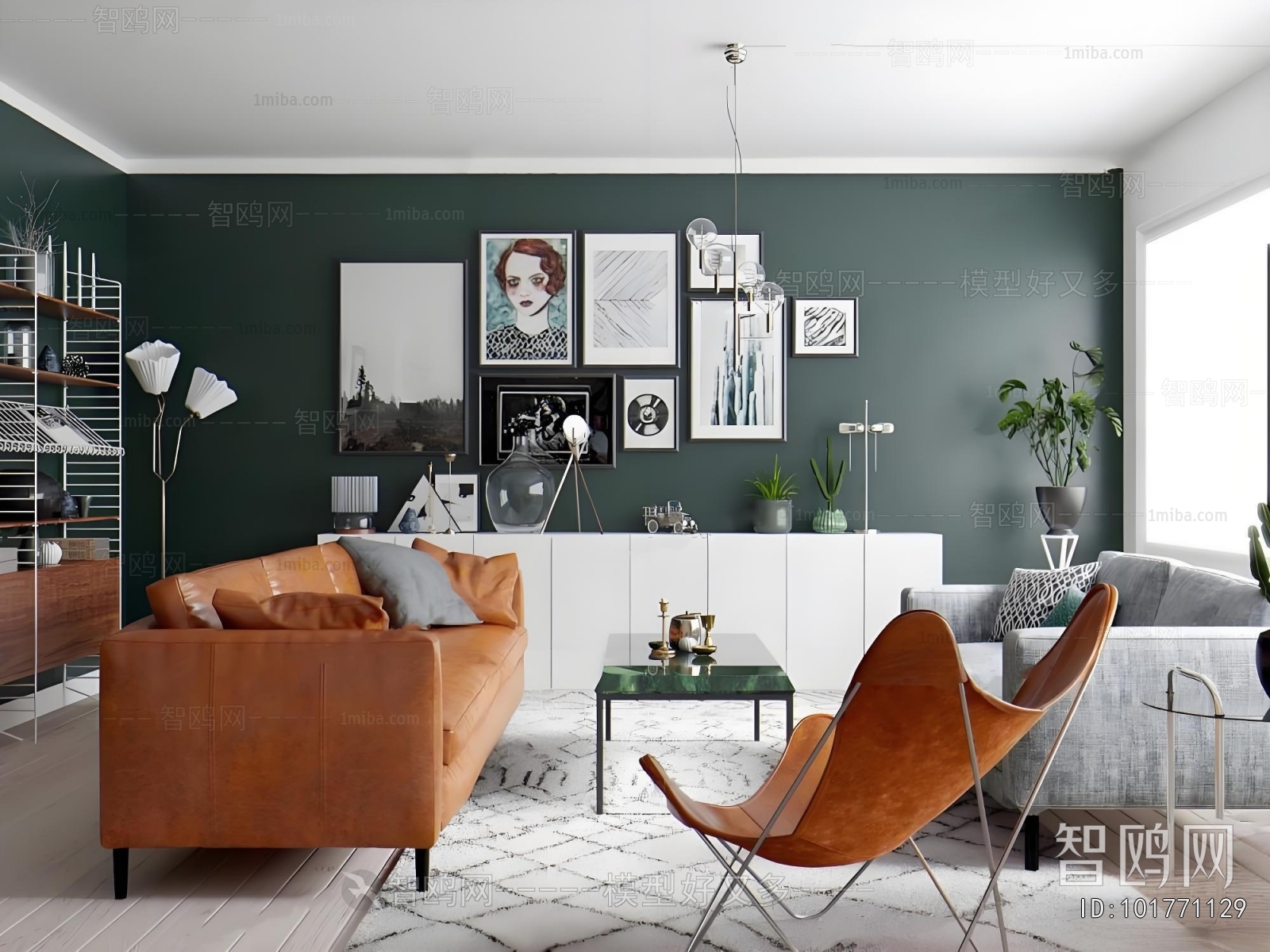 Nordic Style A Living Room