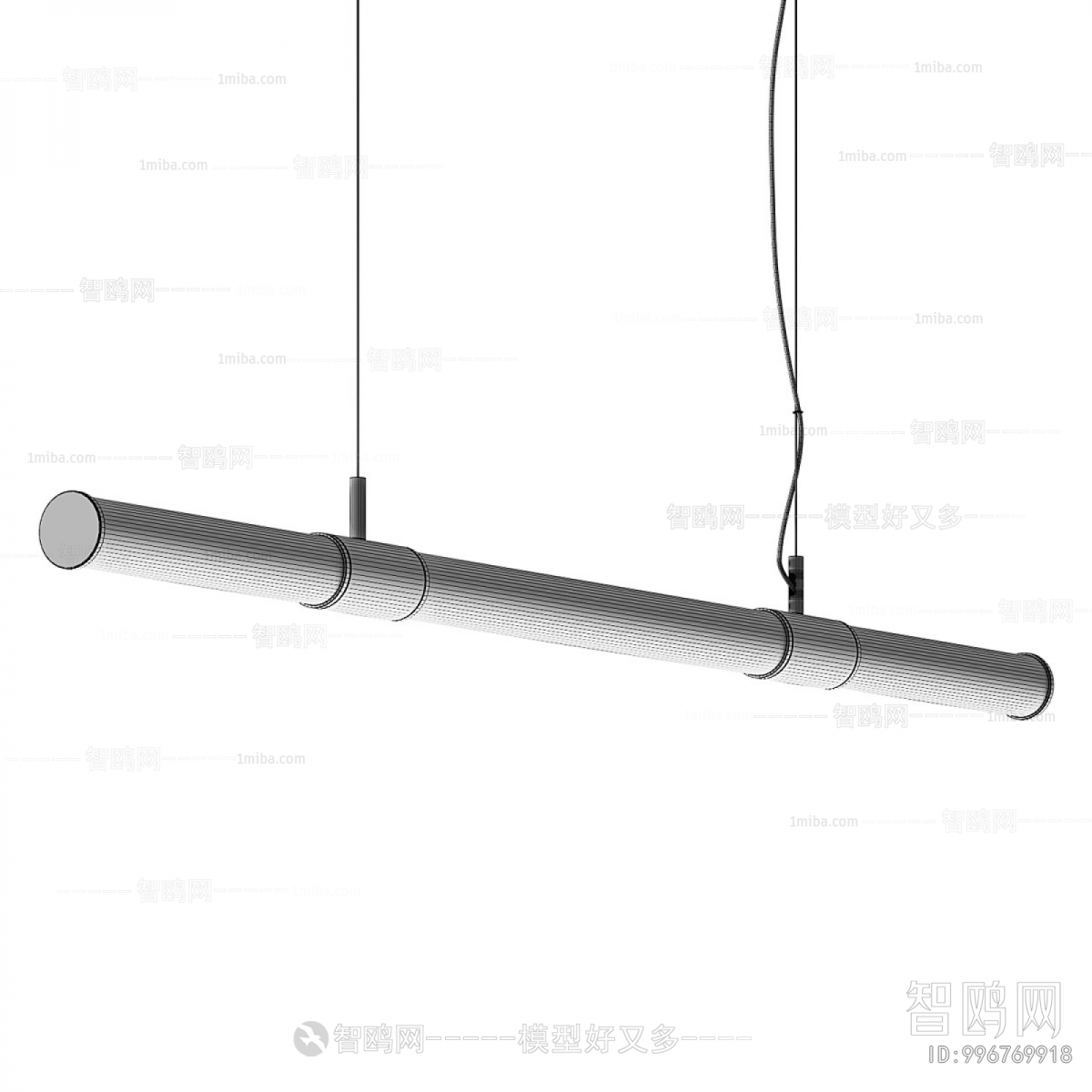 Modern Long Chandelier