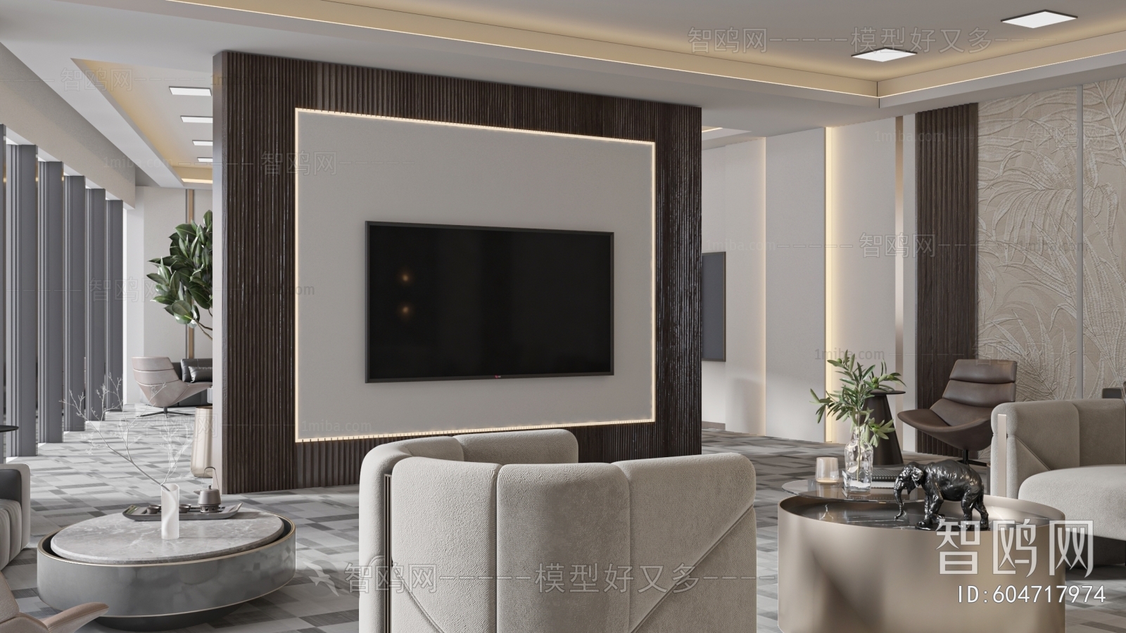 Modern Manager's Office