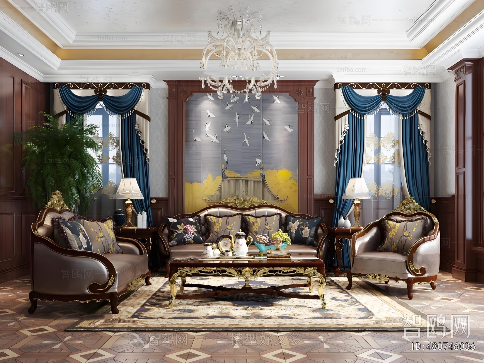 European Style A Living Room