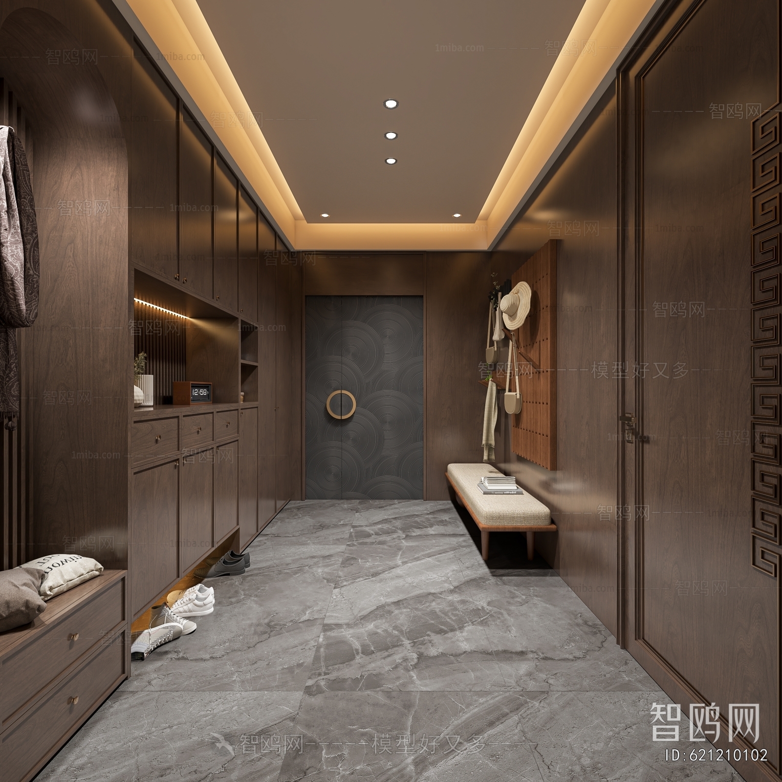 New Chinese Style Hallway
