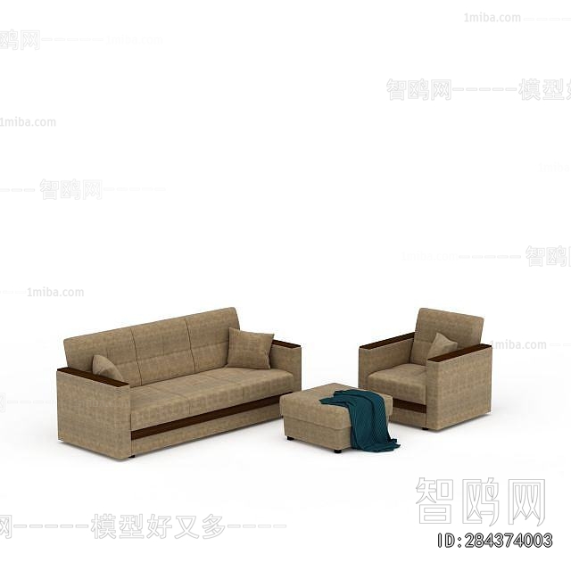 Modern Three-seat Sofa