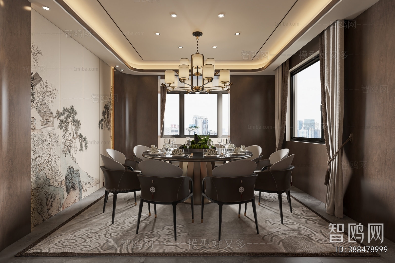 New Chinese Style Restaurant Box