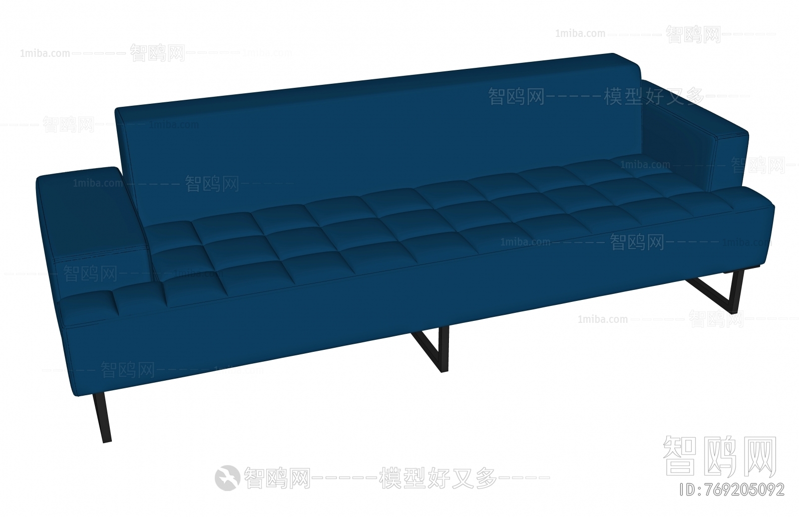 Modern Three-seat Sofa