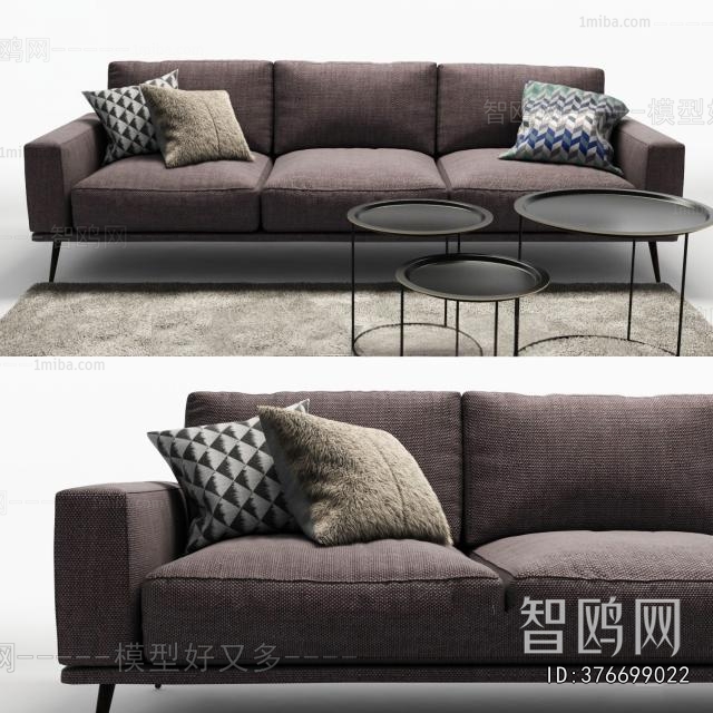 Modern Three-seat Sofa