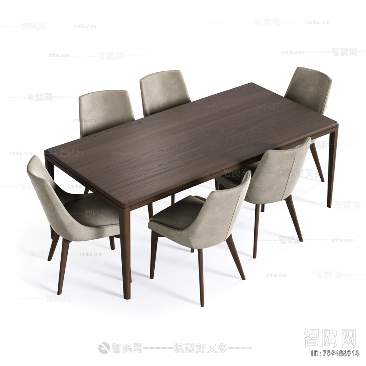Nordic Style Dining Table And Chairs