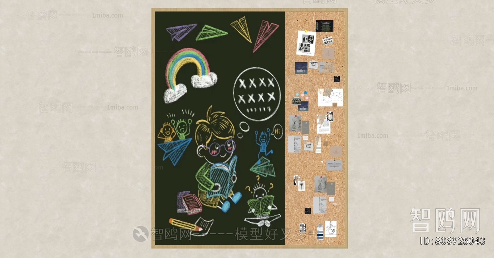 Modern Blackboard/whiteboard