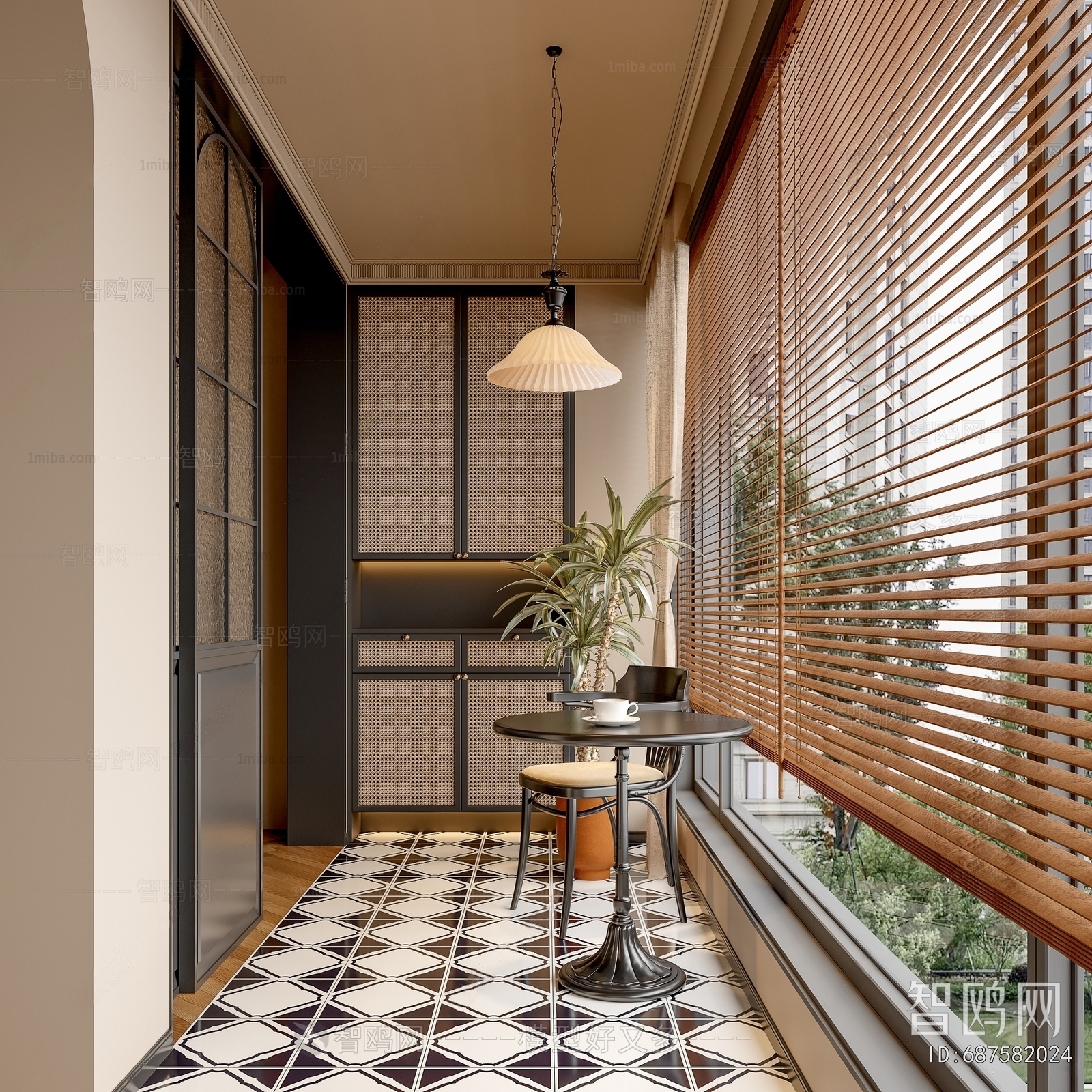 French Style Leisure Balcony