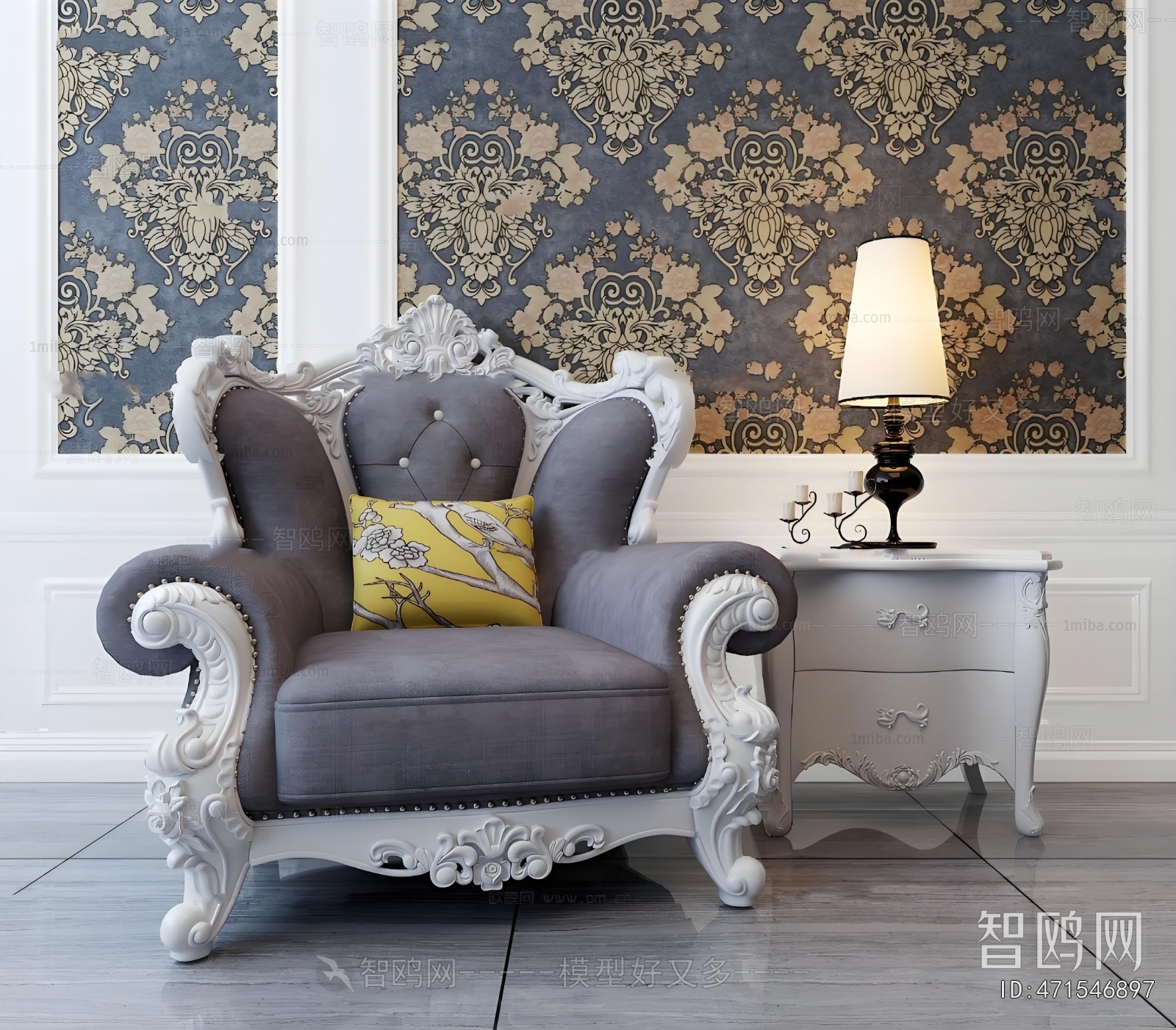 American Style Single Sofa