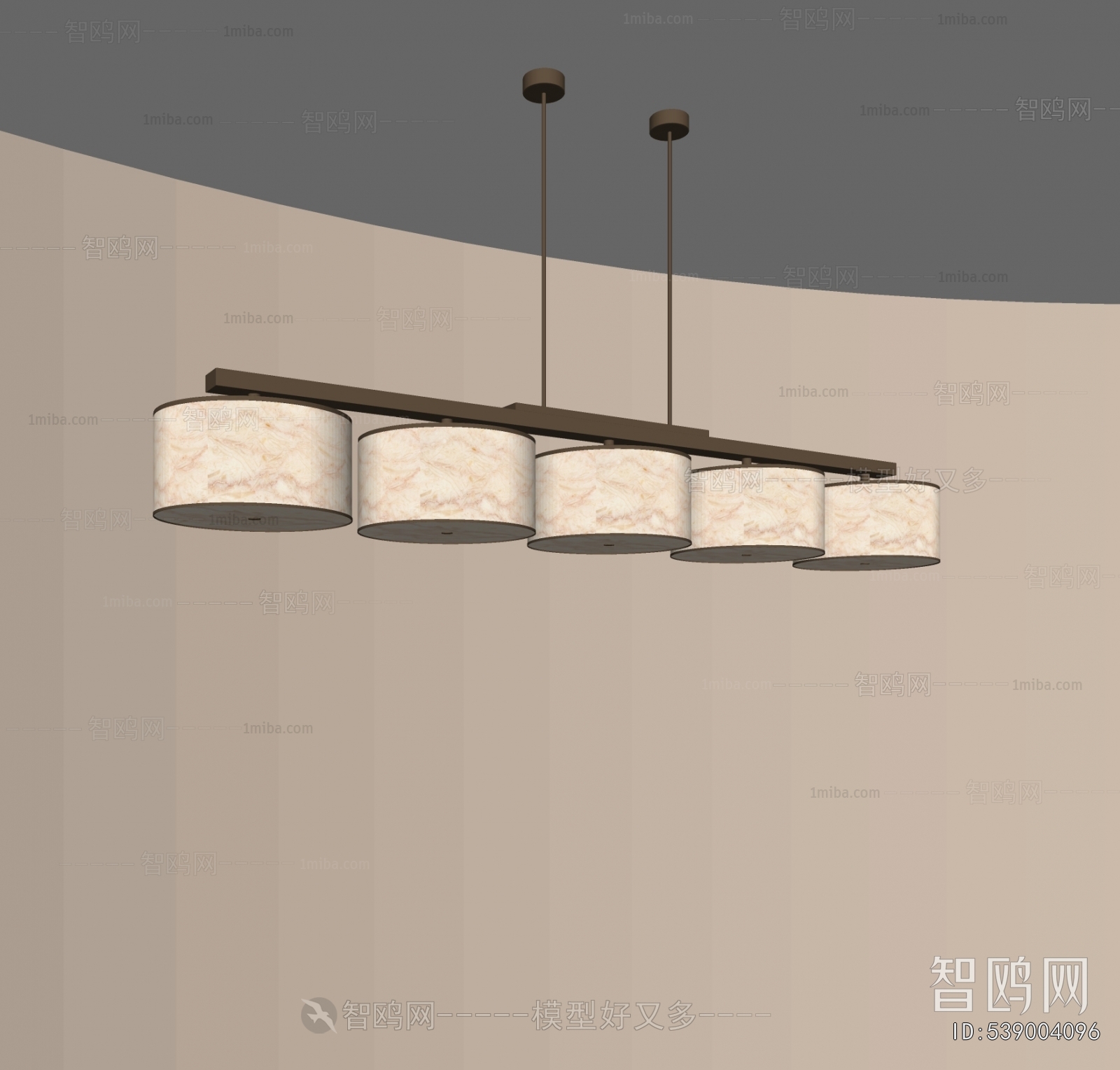 Modern Long Chandelier